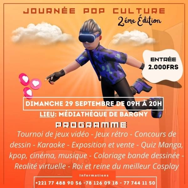 🎉 Deuxième Édition - Journée Pop Culture 🍿🎥🧸